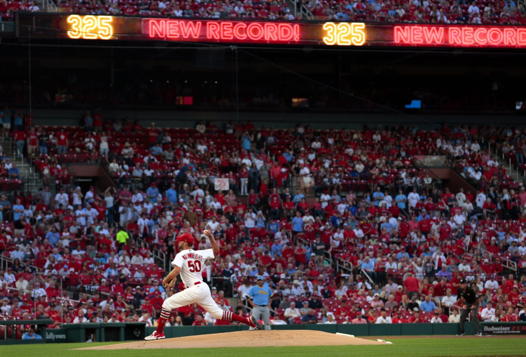 Cardinals, Brewers at Busch
